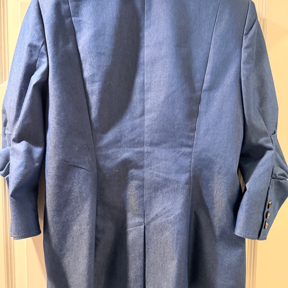 New with Tag Cinq à Sept Denim Khloe Blazer - Size 4 - Picture 6 of 13